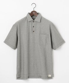 JOSEPH ABBOUD MOUNTAIN 【SPACE／UNISEX】オーガニックスラブプレーティング天竺 ポロシャツ