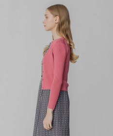 TOCCA 【洗える】SILK RIB CARDIGAN カーディガン