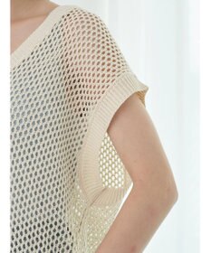 earth music&ecology Ｖネックメッシュベスト