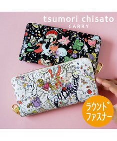 tsumori chisato CARRY ナチュラルラブ 財布 長財布 ラウンドファスナー