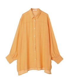 Green Parks ジャガードシアーシャツ