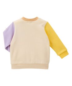 MIKI HOUSE HOT BISCUITS 【70-120cm】【Everyday Series】ワンポイント くすみカラー裏毛パイルトレーナー