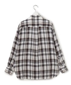 23区 【先行予約】LIBECOリネン チェック シャツ