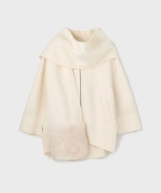 GRACE CONTINENTAL フードストールリバーコート