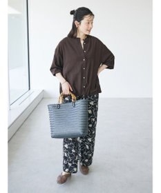 CRAFT STANDARD BOUTIQUE バンブー風ハンドルメルカドトートバッグ