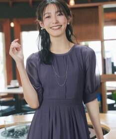 Tiaclasse 【新色追加】シフォンワンピース