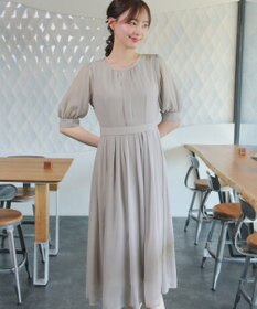 Tiaclasse 【新色追加】シフォンワンピース