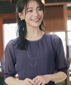 Tiaclasse 【新色追加】シフォンワンピース