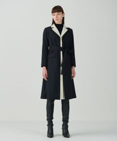 GRACE CONTINENTAL シルクウールコートドレス