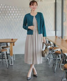 Tiaclasse 【新色追加】シフォンワンピース