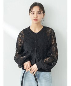 earth music&ecology レースカーディガン