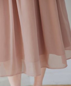 Tiaclasse 【新色追加】シフォンワンピース