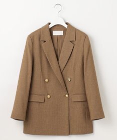 自由区 S 【SHIHOさん着用】シルクネップツイード ジャケット