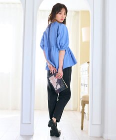 Feroux リボンギャザー ブラウス