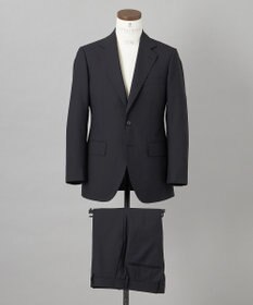 GOTAIRIKU フォーマルシーンにも対応可【ロングシーズン対応】WOOL×POLYESTER ベーシックスーツ（ブラック）