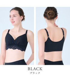 BRADELIS New York 【BRADELIS NewYork peace】綿混ストレッチハイブリッドハートカップブラ25 ブラデリス 吸汗 速乾機能 補正 ブラジャー