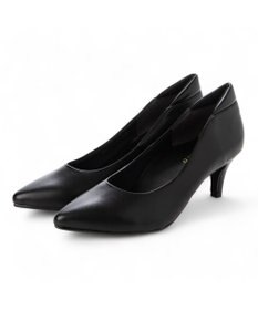 MODE ET JACOMO <carino>【レイン対応】ポインテッドトゥ パッド付きヒールパンプス