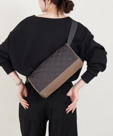 russet キルティングドラムミニショルダーバッグ(SF-267)