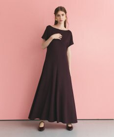 GRACE CONTINENTAL バックオープンポンチワンピース