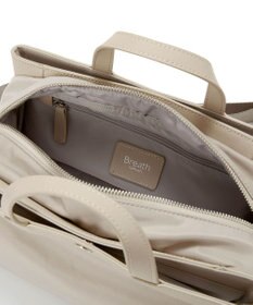 TOPKAPI 【Breath TOPKAPI】防水ナイロン レザーコンビ ミニトート ショルダーバッグ