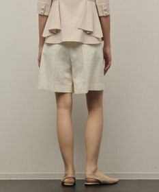 GRACE CONTINENTAL ツイードタックショートパンツ