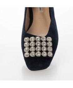 MODE ET JACOMO <MODE ET JACOMO>アシンメトリービジューフラットパンプス