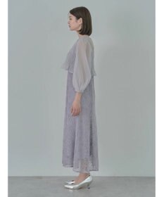 earth music&ecology ＳＥＴ２点　シースルーブラウス付きキャミワンピース