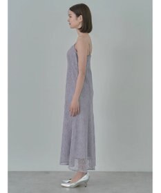 earth music&ecology ＳＥＴ２点　シースルーブラウス付きキャミワンピース