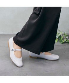 ing <ing>【WEB限定】ストラップフラットシューズ