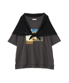 Green Parks ＳＥＴ２点フォトＴシャツ＋レーススカーフ