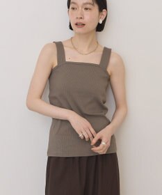 AMERICAN HOLIC 【抗菌防臭】スクエアベアタンクトップ