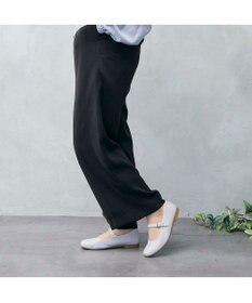 ing <ing>【WEB限定】ストラップフラットシューズ