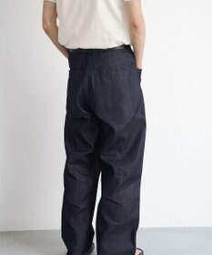 WHITE MAILS 【UNISEX】 SELVEDGE DENIM WIDE デニムパンツ
