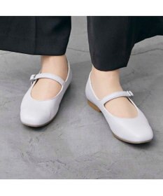 ing <ing>【WEB限定】ストラップフラットシューズ