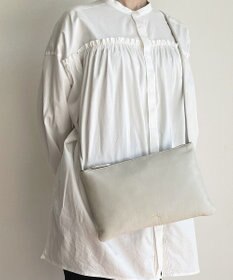 Hekhèr Le Style de Vie 新色追加【日本製】シュリンクレザー スクエアショルダーバッグ