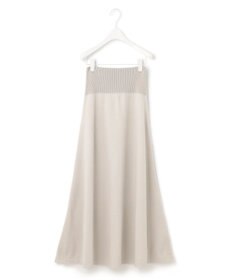 ICB L 【WEB限定カラーあり】ミルドウール ニットスカート