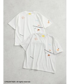 Green Parks ムジークタイガー／手書き風刺しゅうＴシャツ