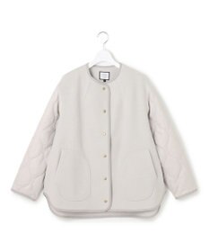 J.PRESS YORK STREET 【WOMEN】キルト×ジャージ ブルゾン