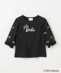 ANY KIDS 【Barbie(TM)】リボン 七分袖Tシャツ