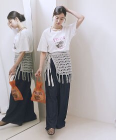 earth music&ecology 刺繍Tシャツ