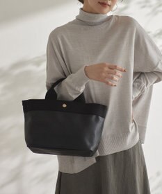 TOPKAPI 【Breath TOPKAPI】リプルネオレザー ミニトートバッグ