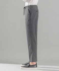 JOSEPH HOMME 新素材・新型【洗える/ストレッチ/ウエストゴム仕様】キャリーマンストレッチ ドロスト付ストレートパンツ / HOVE