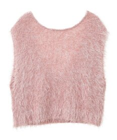 AMERICAN HOLIC 選べる丈２サイズ前後２ｗａｙシャギーベスト