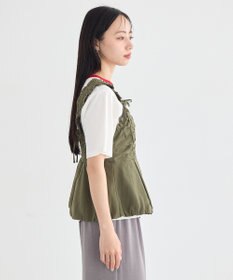 earth music&ecology ペプラムビスチェ