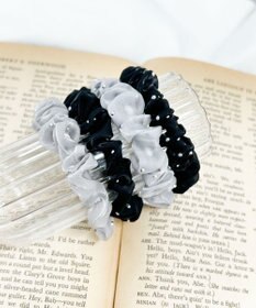 WEGO L4Pストーン付きシュシュ