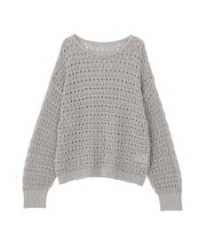 earth music&ecology メッシュニットプルオーバー