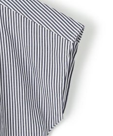 J.PRESS YORK STREET 【WOMEN】キャップスリーブ ストライプブラウス