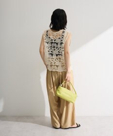 Green Parks レース刺繍ベスト