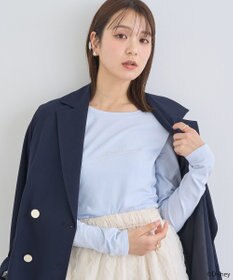 earth music&ecology シンデレラ／ビジューロゴプルオーバー