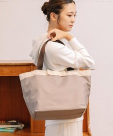 UNBILLION cachecache WEB限定ナイロンリボントートバッグＬ